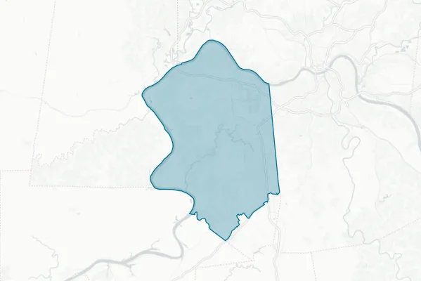 Boone County Board of Education — detail map