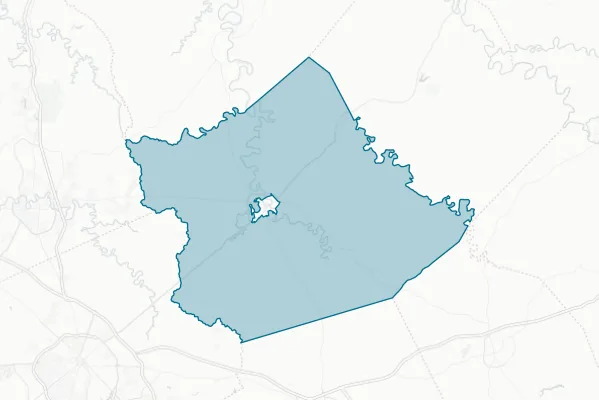 Bourbon County School District — detail map