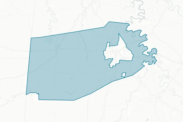 Boyle County School District — detail map