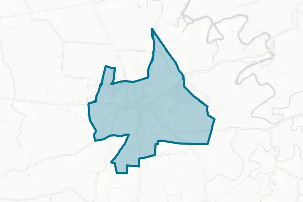 Danville Independent Schools — detail map