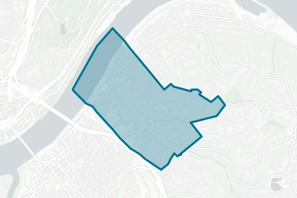 Bellevue Independent School District — detail map
