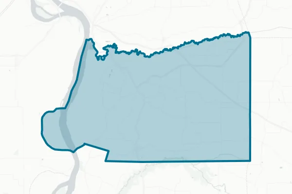 Carlisle County School District — detail map