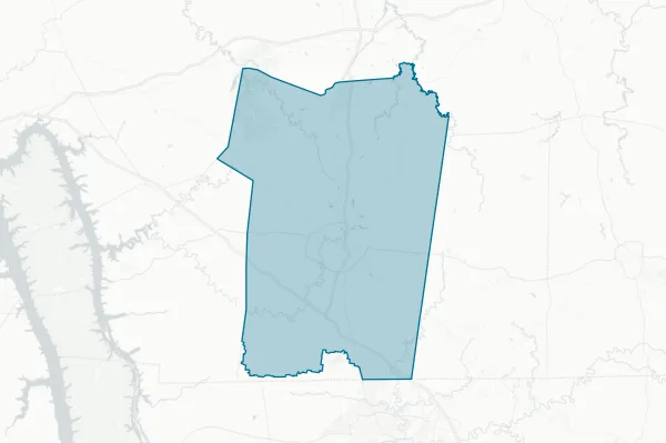 Christian County Board of Education — detail map