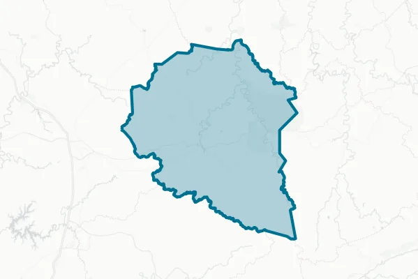 Clay County Board of Education — detail map
