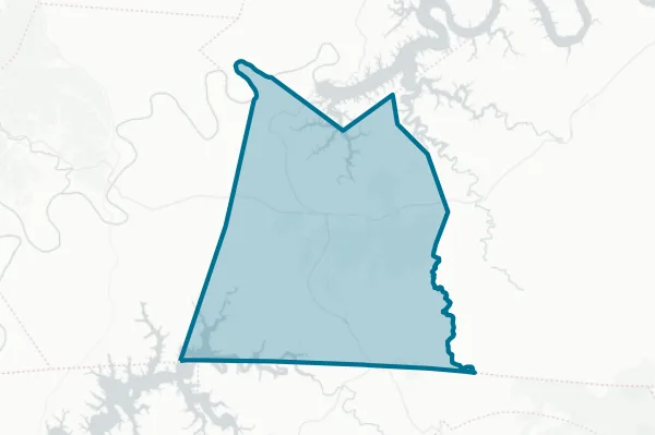 Clinton County School District — detail map