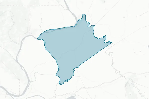 Crittenden County Board of Education — detail map
