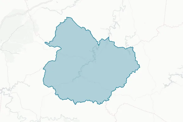 Elliott County Board of Education — detail map