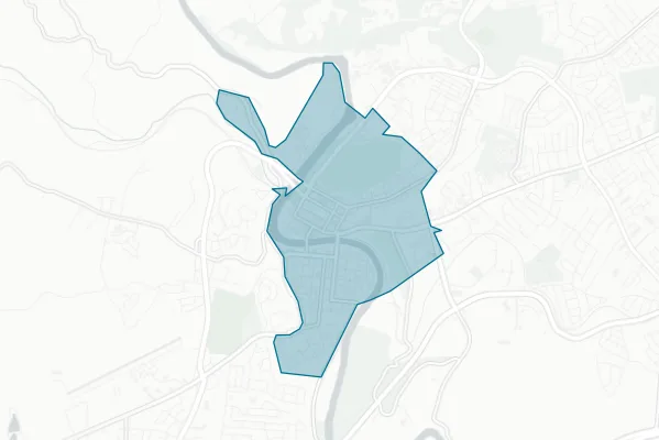 Frankfort Independent School District — detail map