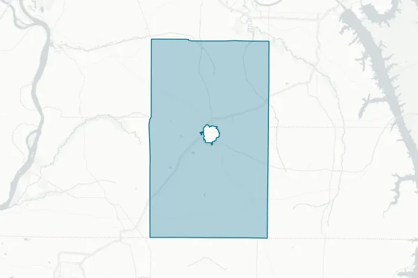 Graves County School District — detail map