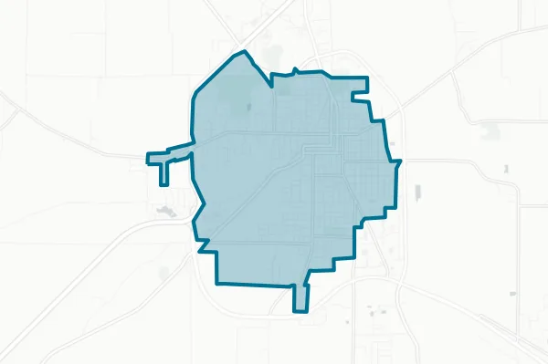 Mayfield Independent School District — detail map