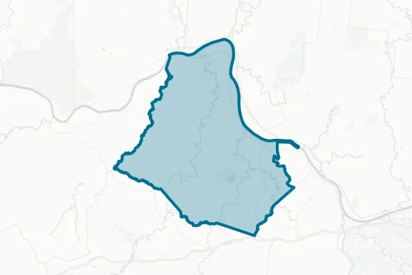 Greenup County School District — detail map
