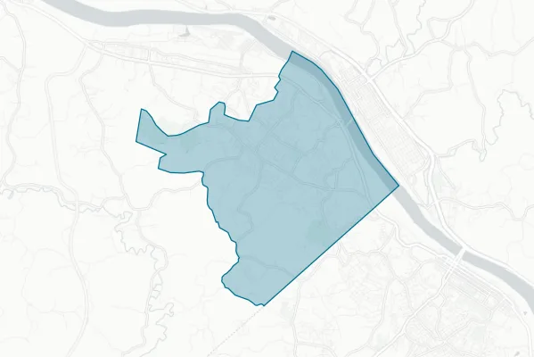 Russell Independent School District — detail map