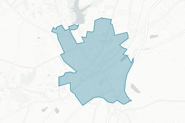 Elizabethtown Independent School District — detail map