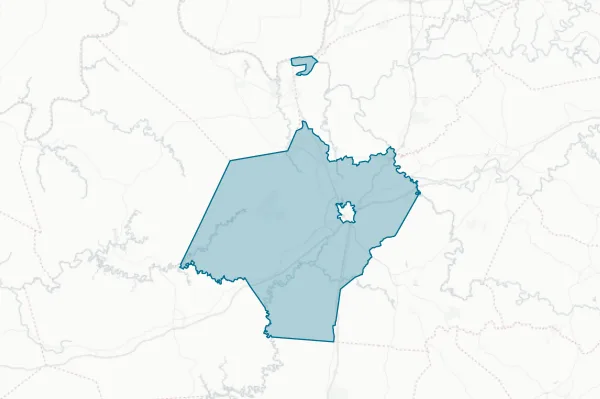 Hardin County School District — detail map