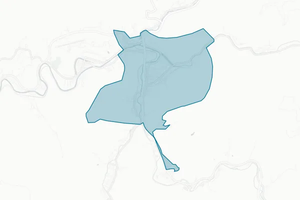 Harlan Independent Board of Education — detail map