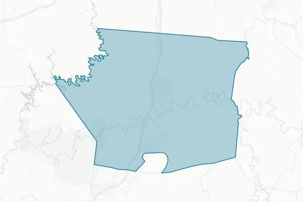 Hart County Board of Education — detail map
