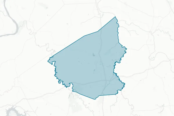 Hopkins County Board of Education — detail map