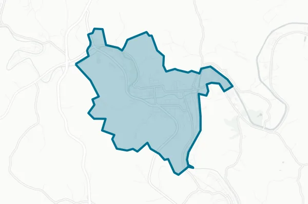 Paintsville Independent School District — detail map
