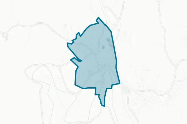 Barbourville Independent School District — detail map