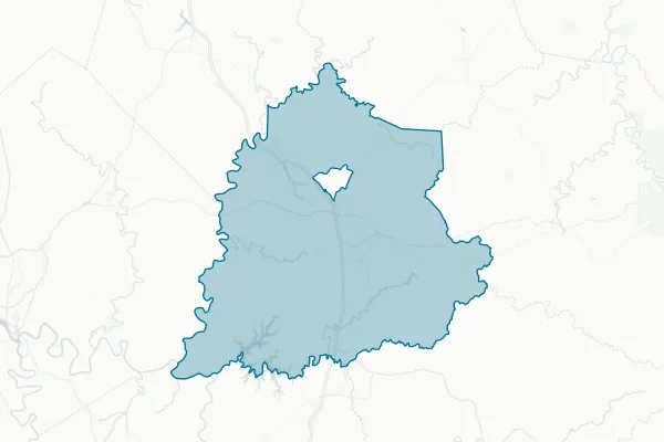Laurel County Board of Education — detail map