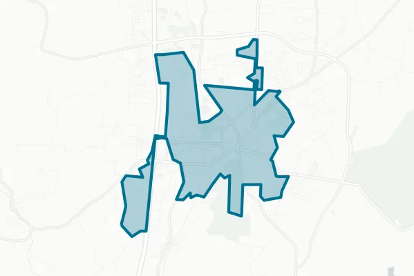 Berea Independent School District — detail map