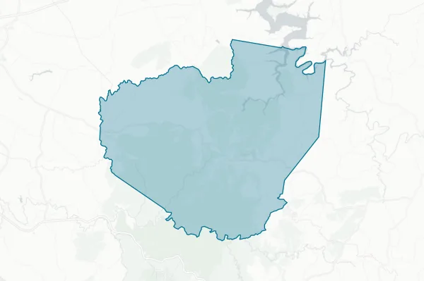 Menifee County Board of Education — detail map