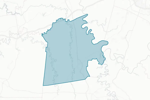 Mercer County School District — detail map