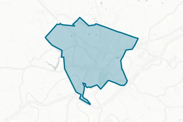 Bardstown Independent School District — detail map