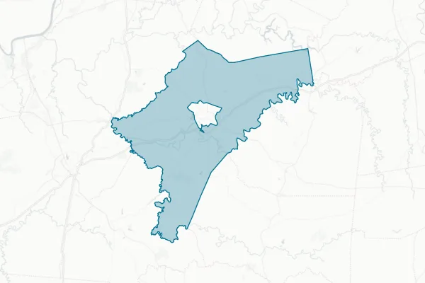Nelson County Board of Education — detail map