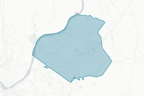 Oldham County School District — detail map