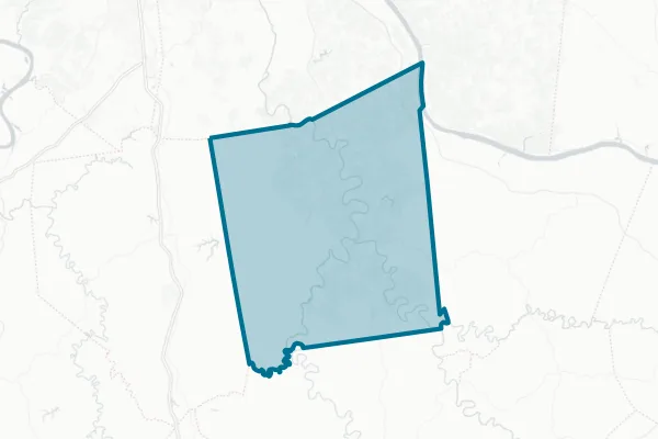 Pendleton County School District — detail map