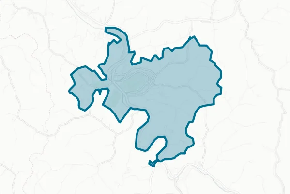 Pikeville Independent Board of Education — detail map