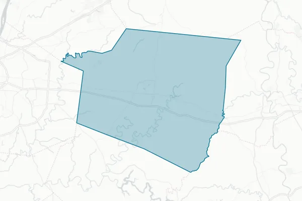 Shelby County Board of Education — detail map