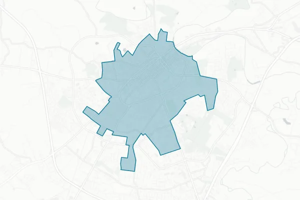 Bowling Green Independent School District — detail map