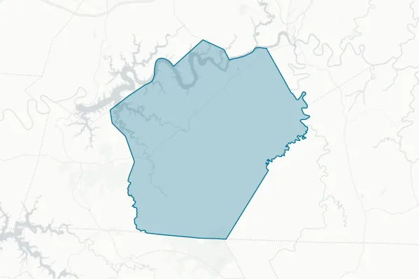 Wayne County School District — detail map
