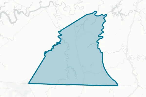 McCreary County Fiscal Court — detail map