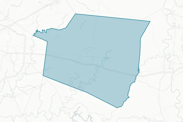 Shelby County Fiscal Court — detail map