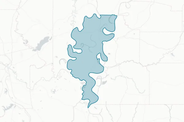 Concordia Parish Police Jury — detail map