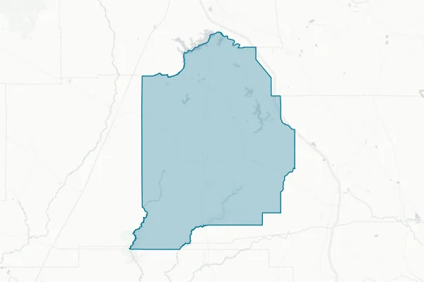Evangeline Parish Police Jury — detail map