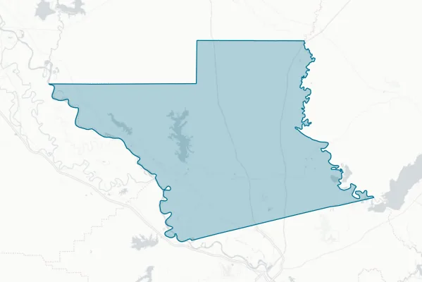 Grant Parish Police Jury — detail map