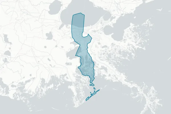 Jefferson Parish Clerk of Court — detail map