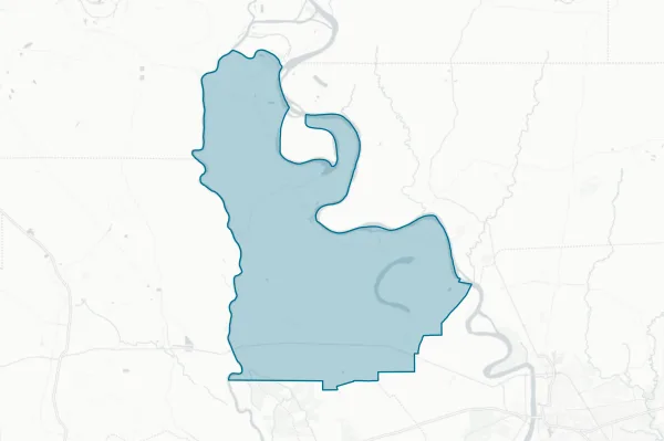 Pointe Coupee Parish Government — detail map