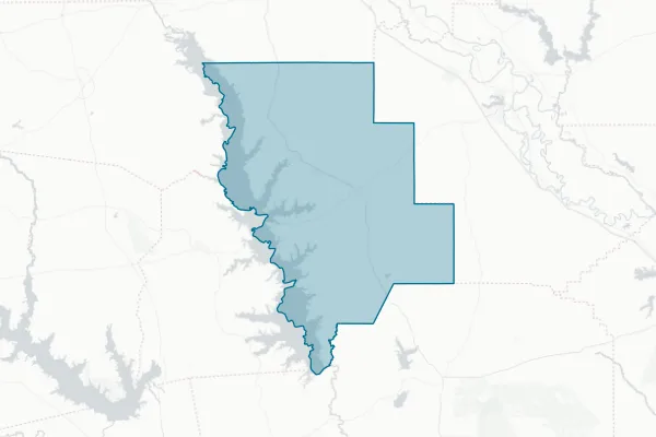 Sabine Parish Police Jury — detail map
