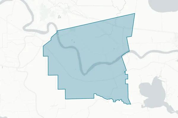 St. James Parish — detail map