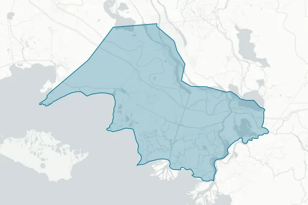 St. Mary Parish Sheriff — detail map