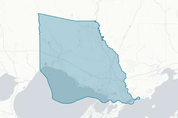 St. Tammany Parish — detail map