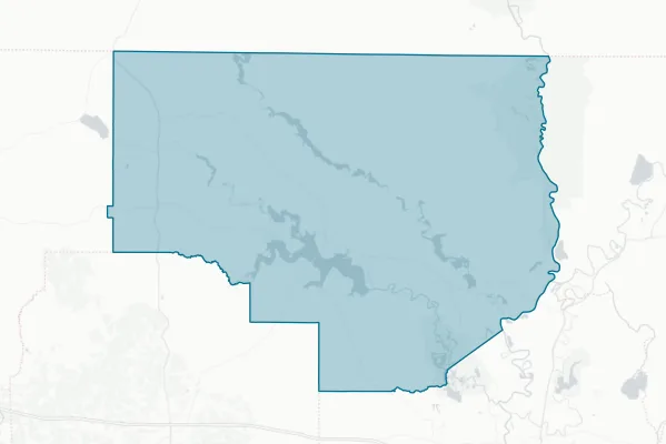 Union Parish Police Jury — detail map
