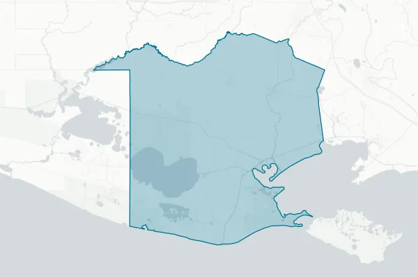 Vermilion Parish Sheriff — detail map