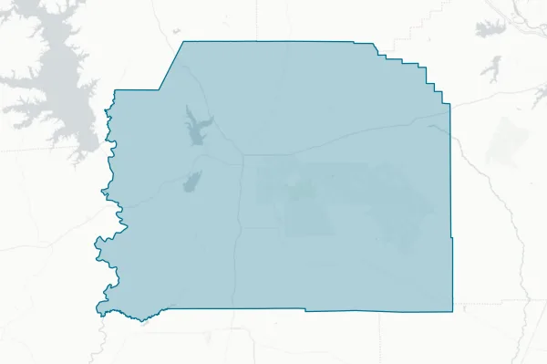 Vernon Parish Sheriff — detail map