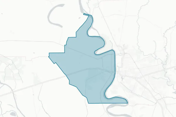 West Baton Rouge Parish Sheriff's Office — detail map